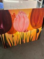 Xantha-iris vorst schilderij, Ophalen