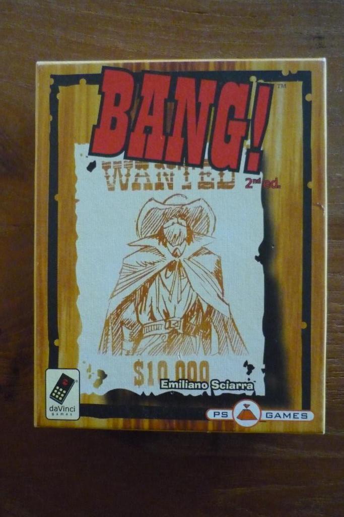 Kaartspel '' BANG '' ., Hobby en Vrije tijd, Gezelschapsspellen | Kaartspellen, Zo goed als nieuw, Vijf spelers of meer, Ophalen of Verzenden