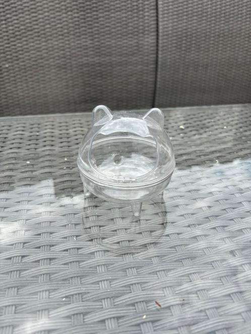 Zandbadje voor hamsters, Dieren en Toebehoren, Knaagdieren en Konijnen | Toebehoren, Zo goed als nieuw, Voerbakje, Ophalen
