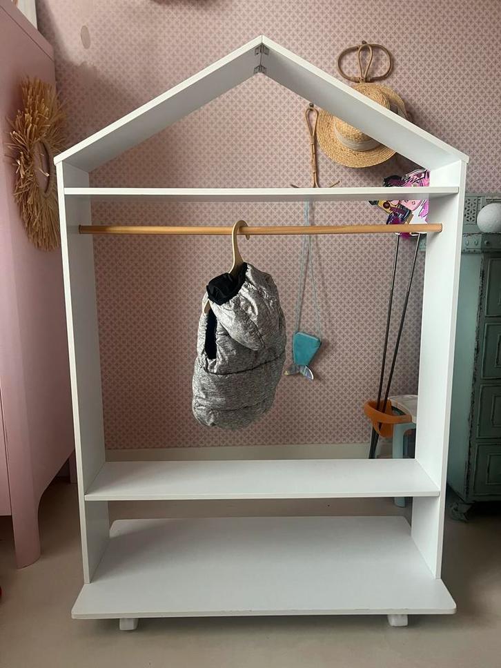 Verrijdbare Hangkast Baby/Peuter, Kinderen en Baby's, Kinderkamer | Commodes en Kasten, Zo goed als nieuw, Kast, 105 cm of meer