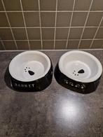 2 stenen eet/drinkbak konijnen, Dieren en Toebehoren, Meerdere dieren