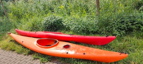 2 zeekayaks, Los of samen te koop., Watersport en Boten, Kano's, Gebruikt, Kajak, Eén persoon, Ophalen