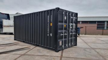 zeecontainer 20ft containers zwart nieuw  beschikbaar voor biedingen