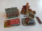 H0#542 Bouwpakketten; kasteel, molen met motor, etc., Gebruikt, Gelijkstroom, Brug, Tunnel of Gebouw, Piko