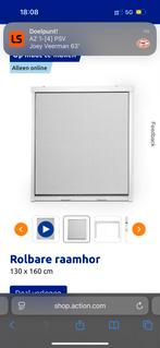 Raamhor, Doe-het-zelf en Verbouw, Rolluiken, Ophalen of Verzenden, Zo goed als nieuw, Wit, Minder dan 100 cm