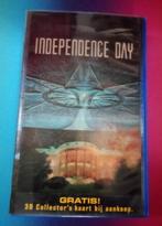 VHS - Independence Day + 3D Colectors Card, Vanaf 12 jaar, Verzenden, Gebruikt, Science Fiction en Fantasy