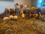 Gehaakte kerststal 14 delig hand gemaakt, Diversen, Kerst, Ophalen of Verzenden, Nieuw