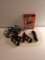 Buzz de mega Quiz met afstandbediening voor playstation 2, Puzzel en Educatief, Ophalen of Verzenden, Zo goed als nieuw, 3 spelers of meer