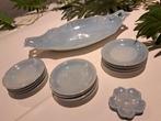 Victoria China Serveerschaal met Bordjes, Antiek en Kunst, Ophalen of Verzenden