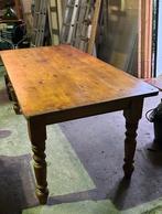 Massief houten boeren tafel, Huis en Inrichting, Ophalen, Gebruikt, 50 tot 100 cm, Vijf personen of meer