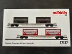 Marklin goederenwagenset wisselstroom. Nieuw!(VERKOCHT), Ophalen of Verzenden, Zo goed als nieuw, Wisselstroom, Märklin