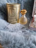 parfumminiatuur met blikje dalimix gold, Ophalen, Zo goed als nieuw, Miniatuur, Gevuld