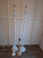Diverse lampenpoten, Huis en Inrichting, Lampen | Vloerlampen, Ophalen, Gebruikt, Hout, 100 tot 150 cm