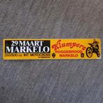 Oude sticker.  Motorcross Markelo 250/500cc. En Zijspannen., Ophalen of Verzenden, Zo goed als nieuw