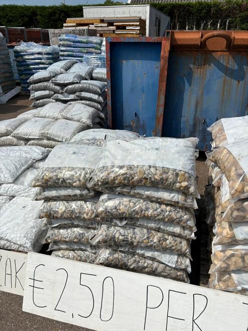 UITVERKOOP ZAND EN GRIND ZAKKEN, Tuin en Terras, Zand, Nieuw, Ophalen