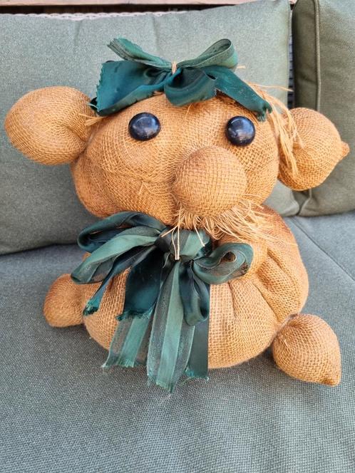 Mooi muis van jute  leuk, Huis en Inrichting, Woonaccessoires | Overige, Zo goed als nieuw, Ophalen of Verzenden