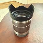 OSS Sony E 18-55 mm f/3.5-5.6 OSS zilver, Audio, Tv en Foto, Fotografie | Lenzen en Objectieven, Ophalen of Verzenden, Zo goed als nieuw