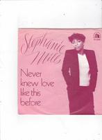 7"Single Stephanie Mills - Never knew love like this before, Cd's en Dvd's, Vinyl Singles, Gebruikt, 7 inch, Single, Dance