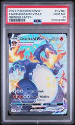 POKEMON SHINING FATES #SV107 FA/CHARIZARD VMAX , Hobby en Vrije tijd, Ophalen of Verzenden, Zo goed als nieuw