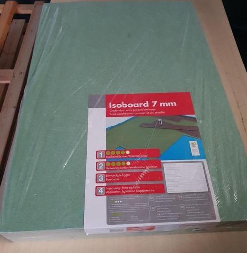 67,7 m2 groene ondervloerplaten voor laminaat/parket 7 mm di, Doe-het-zelf en Verbouw, Vloerdelen en Plavuizen, Nieuw, Laminaat