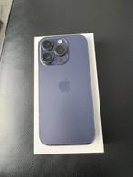 Nette iPhone 14 Pro 128gb Deep Purple Compleet in Doos, 128 GB, 90 %, IPhone 14 Pro, Zonder abonnement