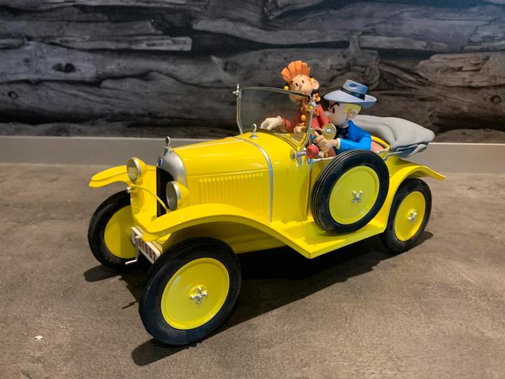 1:12 Figures et Vous Robbedoes & Kwabbernoot  Citroën 5HP, Verzamelen, Stripfiguren, Zo goed als nieuw, Beeldje of Figuurtje, Kuifje