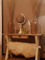 Te koop een wit met goud papagaai, Huis en Inrichting, Ophalen, Zo goed als nieuw