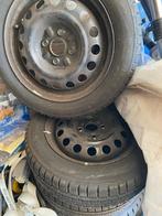Citroën c1 stalen 4 gaats velgen met winterbanden. Bridgesto, Auto-onderdelen, Banden en Velgen, Ophalen, 14 inch, Velg(en), Winterbanden