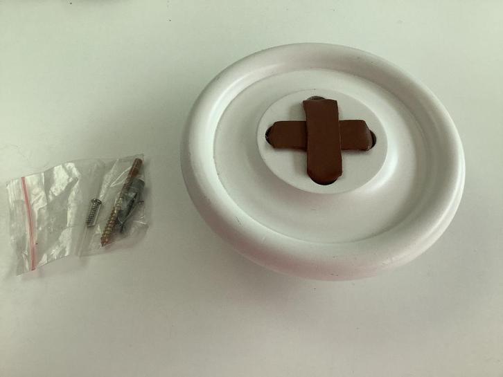 DESIGN KAPSTOK  " HOUTEN KNOOP", Antiek en Kunst, Curiosa en Brocante, Ophalen of Verzenden