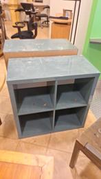 Ikea kallax blauw, Huis en Inrichting, Gebruikt, Ophalen of Verzenden, Minder dan 150 cm, Minder dan 100 cm