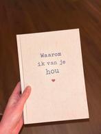 Waarom ik van je hou boek, Ophalen of Verzenden, Nieuw, Nederland