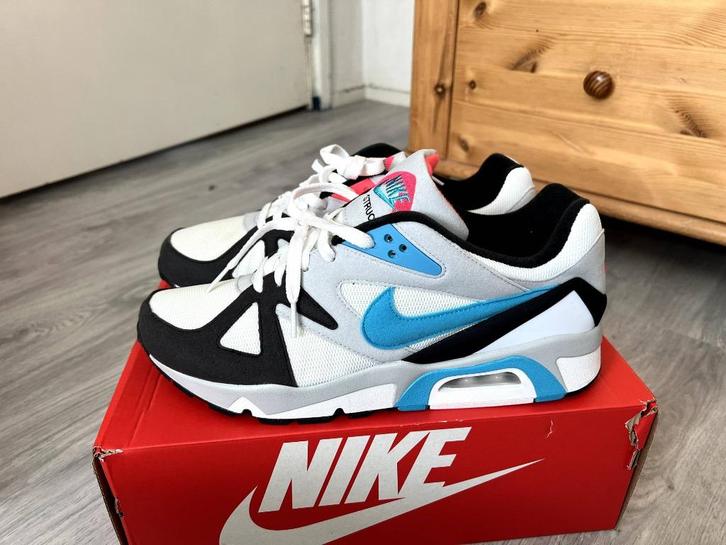 Nike Air Structure OG “White/Neo Teal” – EU45 – Nieuw, Kleding | Heren, Schoenen, Nieuw, Sneakers of Gympen, Wit, Ophalen of Verzenden