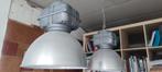 industriële hanglamp (set van 2), Ophalen, Zo goed als nieuw, Metaal, Minder dan 50 cm
