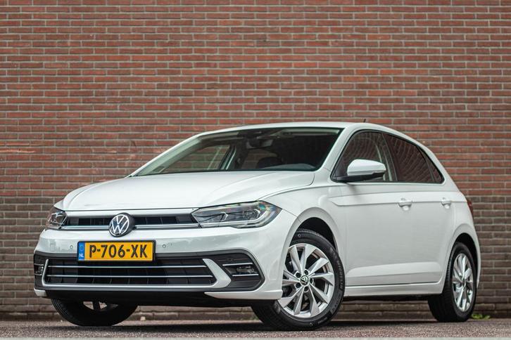 Volkswagen Polo 1.0 TSI Style, Origineel NL, Navigatie, Matr, Auto's, Volkswagen, Te koop, Polo, ABS, Adaptive Cruise Control