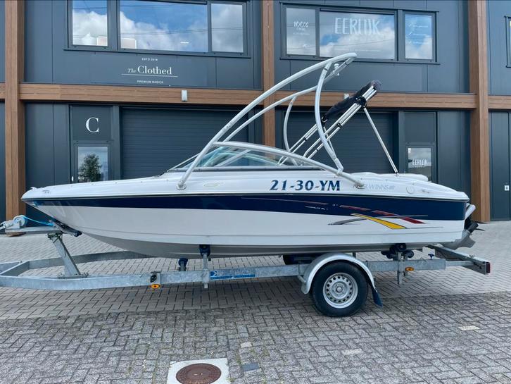 Mooie Fourwinns 180 Horizon ( 2007), Watersport en Boten, Speedboten, Zo goed als nieuw, 3 tot 6 meter, Benzine, 120 tot 200 pk