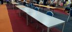 6 kantoor tafels, Huis en Inrichting, Tafels | Eettafels, Ophalen, Gebruikt, 100 tot 150 cm, 50 tot 100 cm