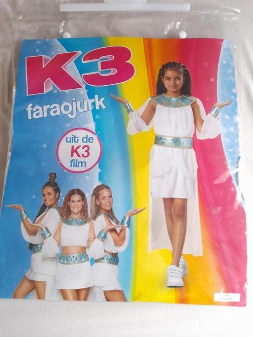 Verkleedkleren: Origineel K3 Farao jurkje maat 116 NIEUW, Kinderen en Baby's, Carnavalskleding en Verkleedspullen, Nieuw, Meisje