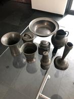 Set tinnen voorwerpen, Antiek en Kunst, Ophalen of Verzenden