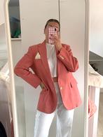 Blazer koraal linnen van Gallery maat 44, Maat 46/48 (XL) of groter, The gallery, Ophalen of Verzenden, Zo goed als nieuw