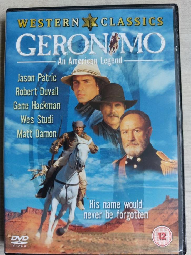DVD Geronimo: An American Legend (1993), Cd's en Dvd's, Dvd's | Actie, Zo goed als nieuw, Vanaf 16 jaar, Ophalen