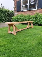 Tuinbank, tuinbankje,tuintafel douglashout met schuine poten, Tuin en Terras, Tuinbanken, Nieuw, Ophalen of Verzenden, Hout