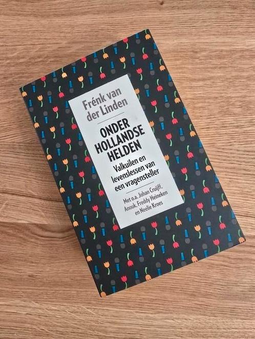 Frénk van der Linden - Onder Hollandse helden, Boeken, Overige Boeken, Zo goed als nieuw, Ophalen of Verzenden