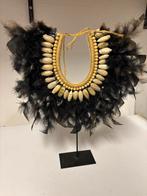 Decoratief Ornament met Veren en Schelpen, Ophalen