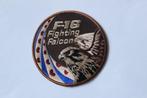 swirl f-16  Vlb  Leeuwarden  desert, Verzamelen, Verzenden, Zo goed als nieuw, Patch, Badge of Embleem