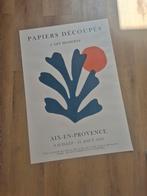 Papiers Decoupes - Matisse poster 70x100, Ophalen, Zo goed als nieuw, Rechthoekig Staand