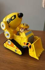 Paw Patrol Rubble figuur met bulldozer, Kinderen en Baby's, Speelgoed | Actiefiguren, Ophalen of Verzenden, Zo goed als nieuw