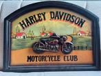 3D wandbord Harley Davidson, Ophalen of Verzenden, Zo goed als nieuw, Reclamebord