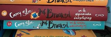 Kinderboeken juf braaksel deel 5 en 6 beschikbaar voor biedingen