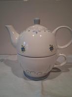 Jet ter Steege tea for one blauwe roosjes *eureka*, Huis en Inrichting, Keuken | Servies, Overige typen, Ophalen of Verzenden