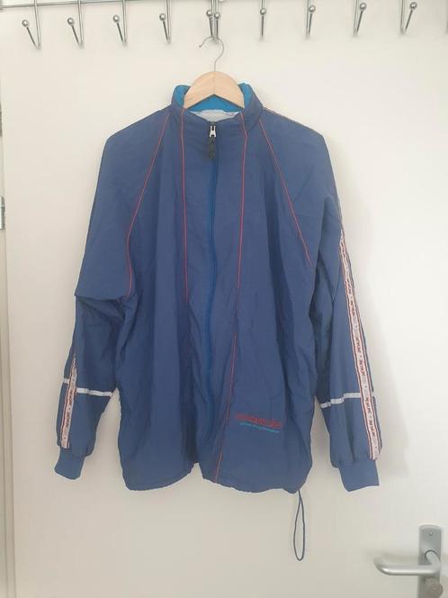 Vintage Newline Micro Performance sportjas / zomerjas maat L, Kleding | Heren, Jassen | Zomer, Gedragen, Maat 52/54 (L), Blauw